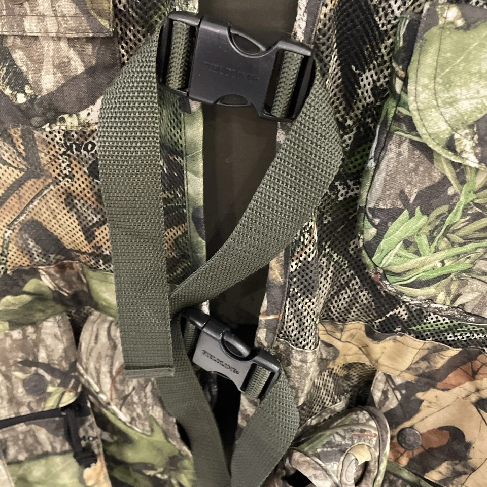 Mossy Oak Duck Trap Hunting VEST Padded Back Orange Flag SIZE XL/2XL Fieldline - Image 4 of 4