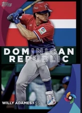 [DIGITAL] Topps Bunt Willy Adames On the Map 23 S1 Black World Classic Stars