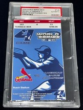 2004 Red Sox World Series Game 4 Ticket 