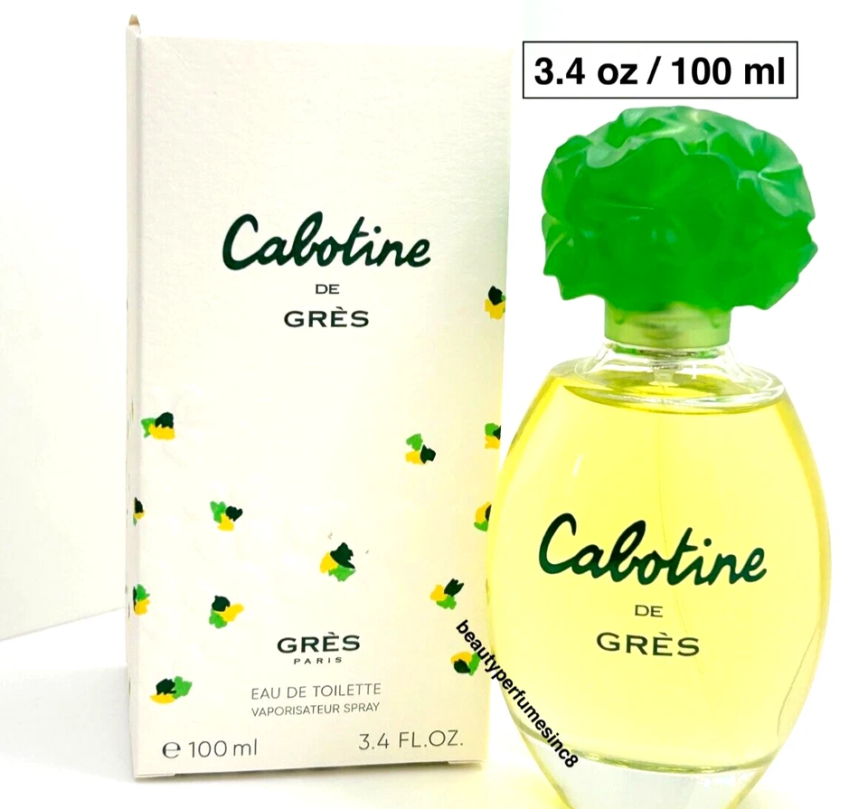 Cabotine De Gres por Parfums Gres 3,4 oz/100 ml EDT Spray Perfume Mujer NUEVO Foto 3 de 3