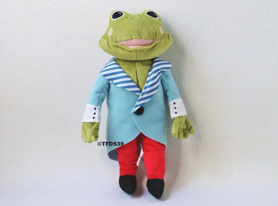 Ikea Frosch Tosig mit Mantel Stofftier Plüschtier Froschkönig Märchen (T160)