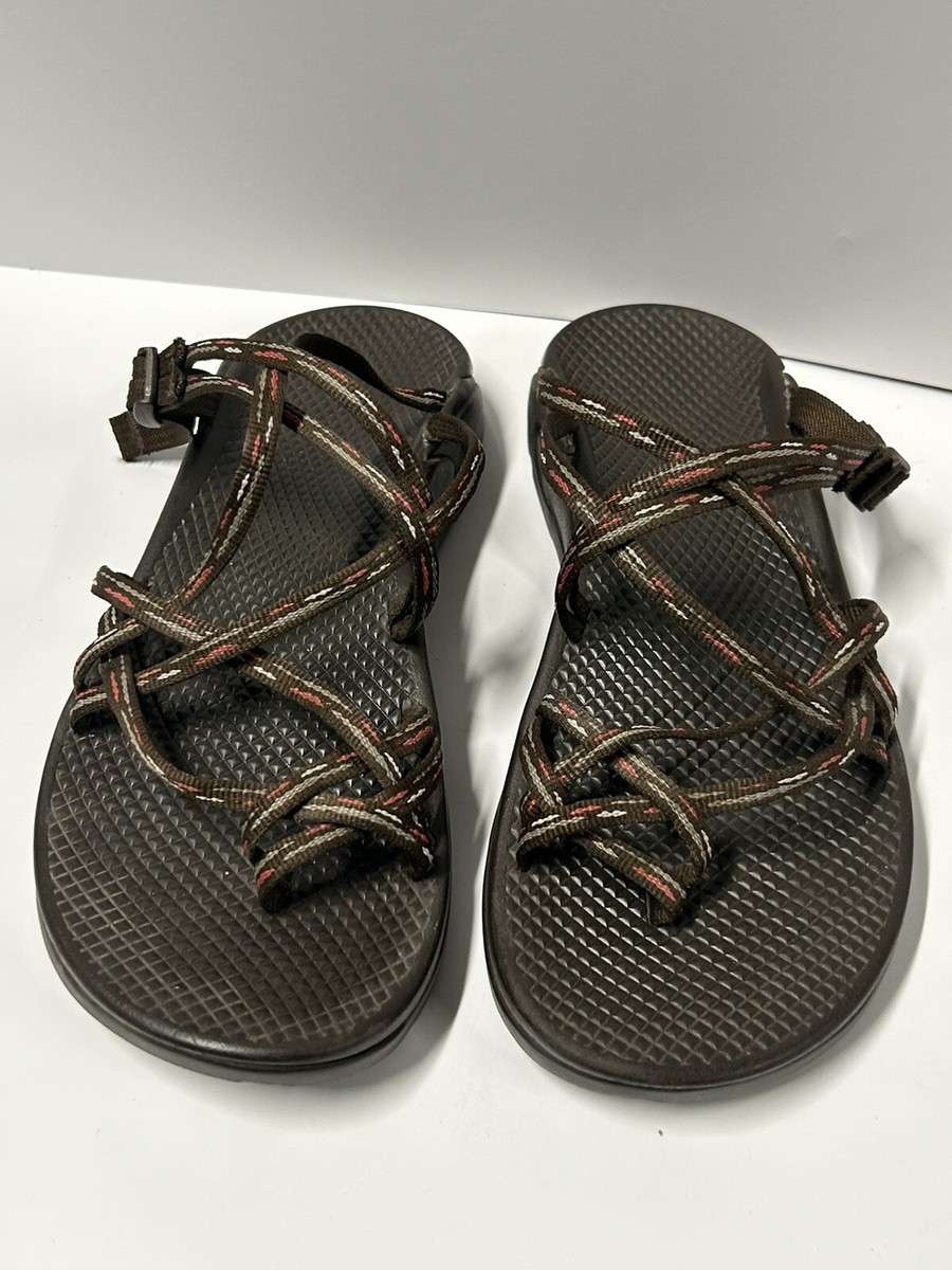 Chaco ZX/2 Sandals Double Strap Brown Multi Size 9 | eBay