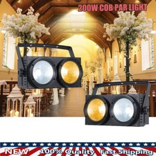 2eyes 200W LED COB Stage Light Blinder Cool White Warm White Lighting for Party