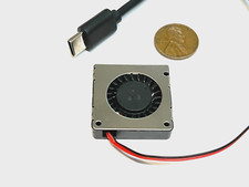 1 Piece USB C Blower fan 3007 5V 30mm 7mm 3cm mini small type C micro E20