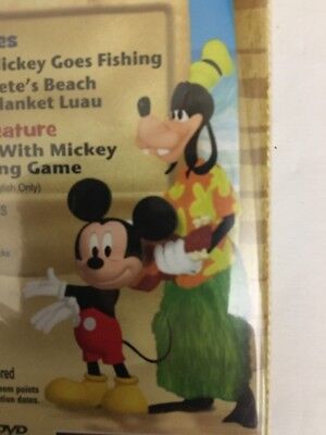 Mickey Mouse Clubhouse Mickey's Big Splash Hawaiian Luau Kids Beach Movie  DVD