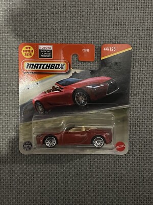 Matchbox 2021 Lexus LC 500 Cabrio 1:64 Diecast Modell Modellauto Neuheit 2025