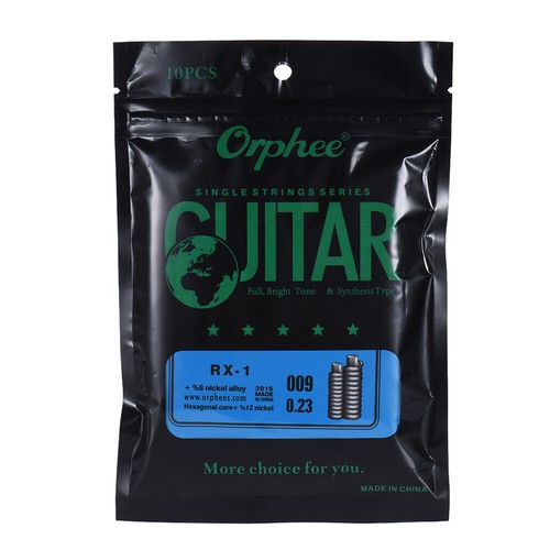10 Pcs Guitar Strings Replacement 1st E-String (.009) for Electric Guitar A5Q2 - Picture 8 of 8