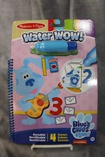 Melissa  Doug Blues Clues  You Water Wow Counting Water Reveal Gently Used