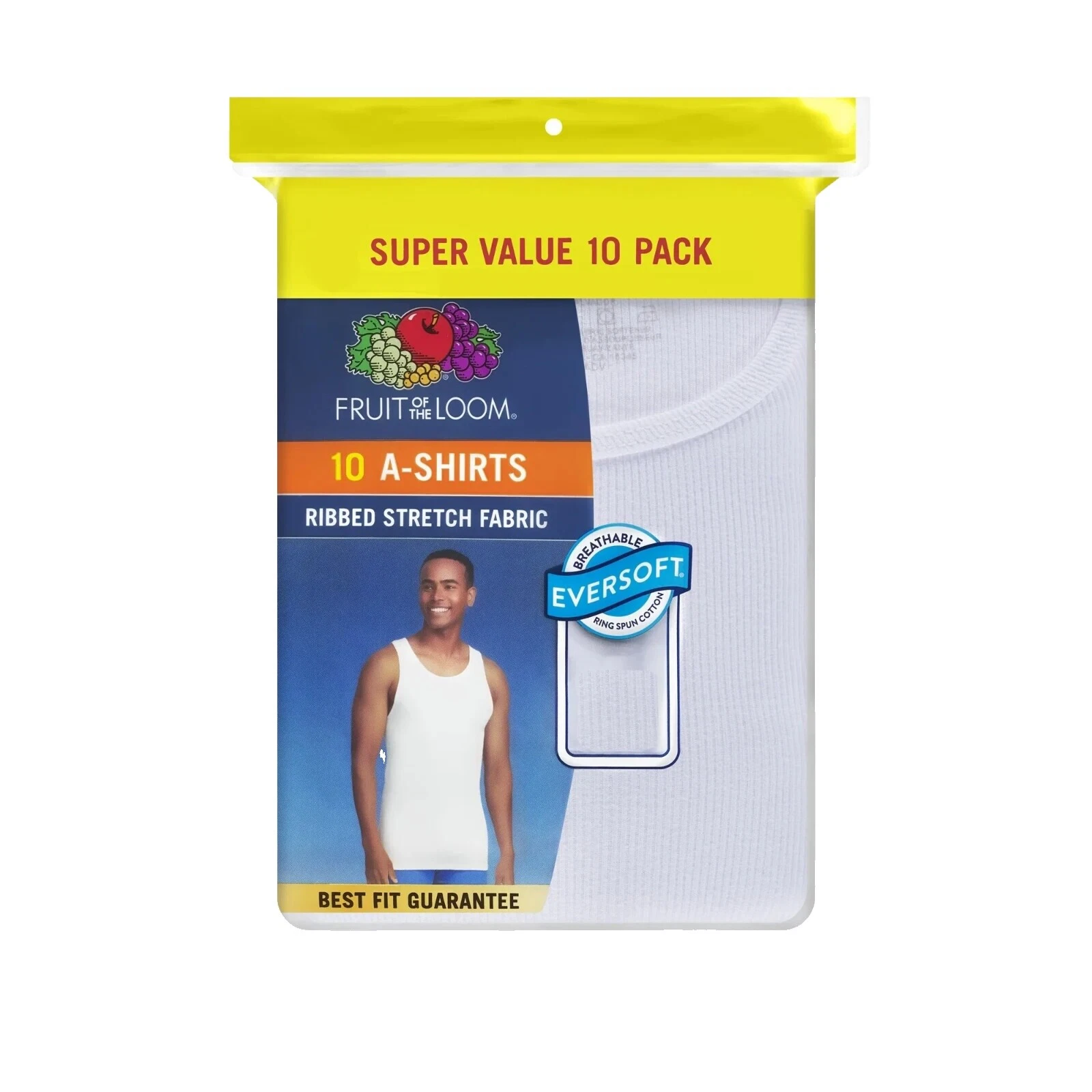 Fruit of the Loom Camisetas sin mangas para hombres