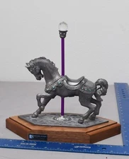 MICHAEL RICKER American Carousel Horse Collection #2 Nicole PEWTER 244/750