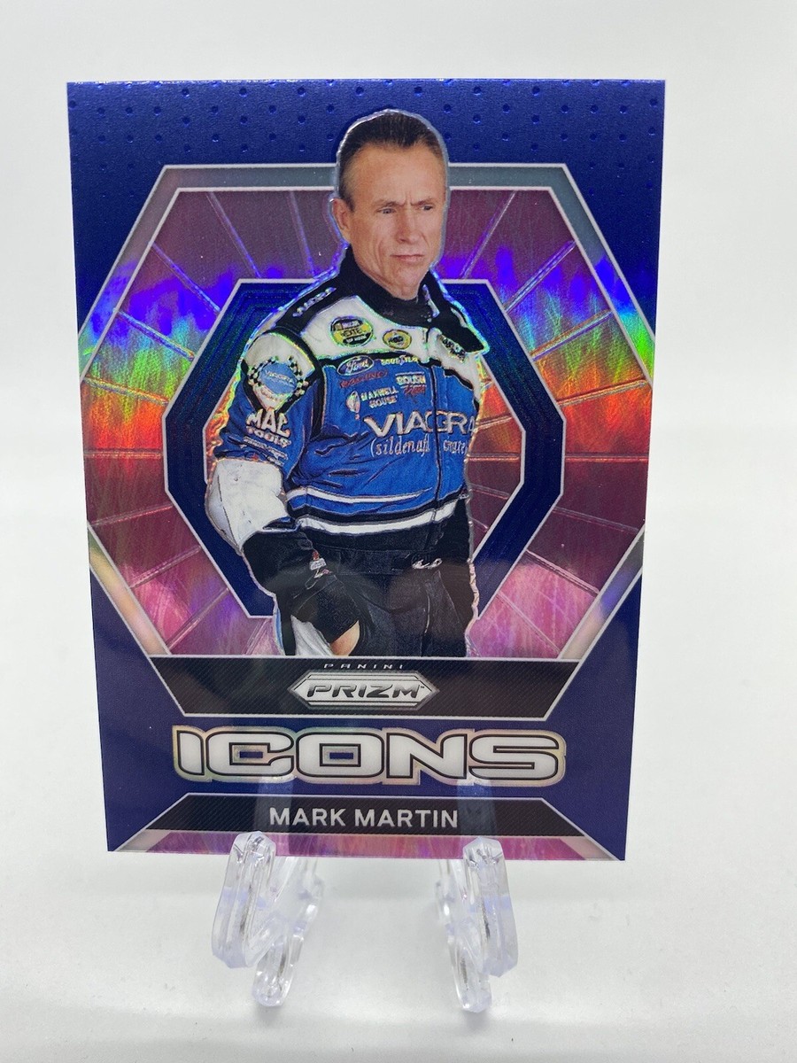 2022 Panini Prizm Racing - Mark Martin Blue ICONS | eBay
