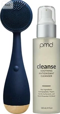 PMD Beauty Daily Deep Clean Bundle, Includes PMD Clean Navy & PMD Cleanser 4floz