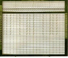 White Ensign Models 1/600 3-Bar Rails & Ladders Set (1 Photo-Etched Sheet)