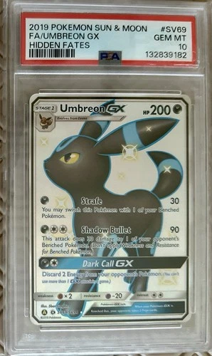 Umbreon GX SV69/SV94 | Hidden Fates PSA 10