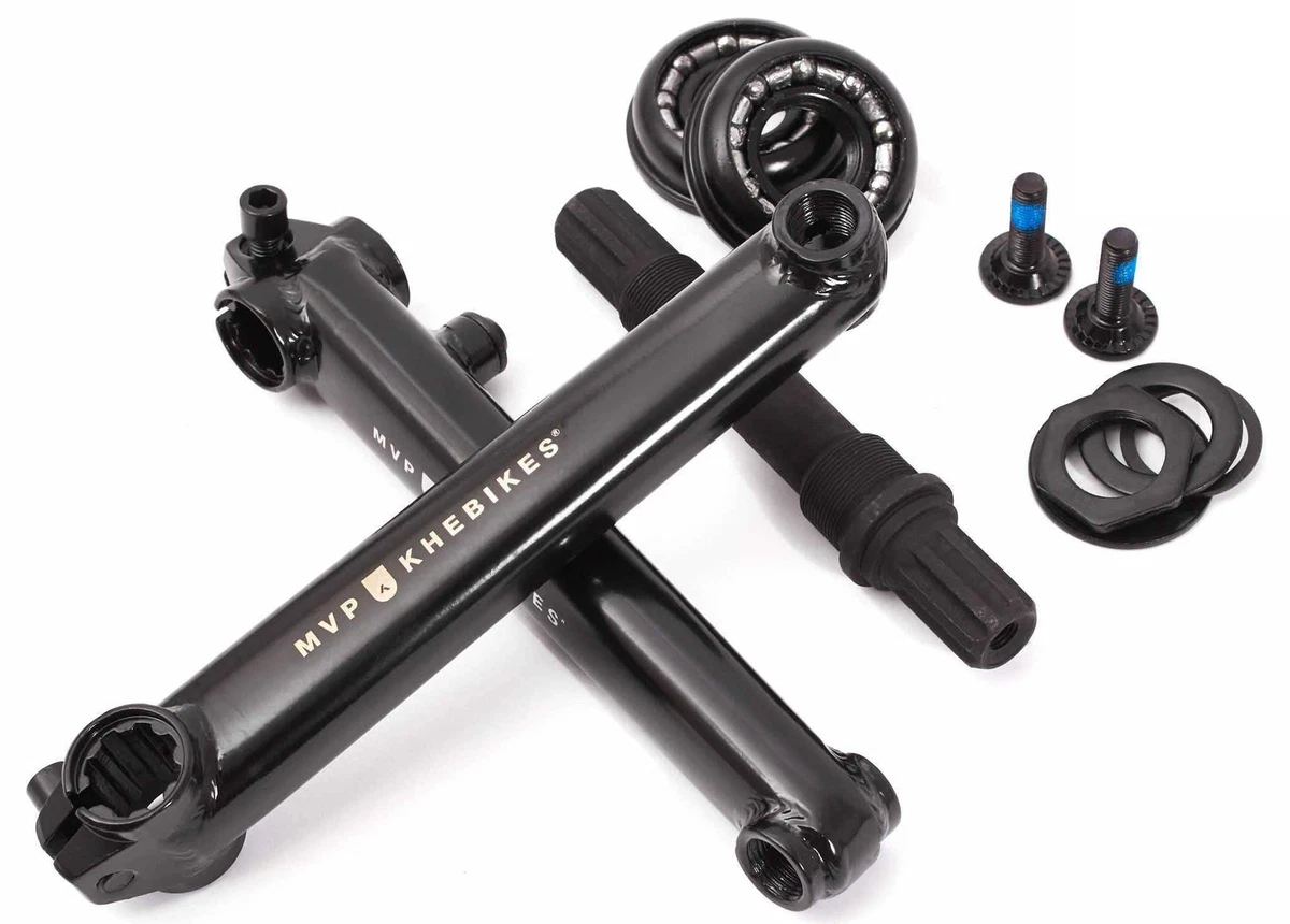 Set 3 Pezzi Guarnitura BMX 170mm + Movimento Centrale 9/16 – Pedivelle Acciaio Per Cruiser E Bici