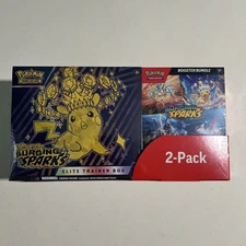 Pokémon Surging Sparks ETB + Booster Bundle Costco - Sealed Card Game Single Box