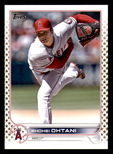2022 Topps Gold Star 660 Shohei Ohtani - Los Angeles Angels