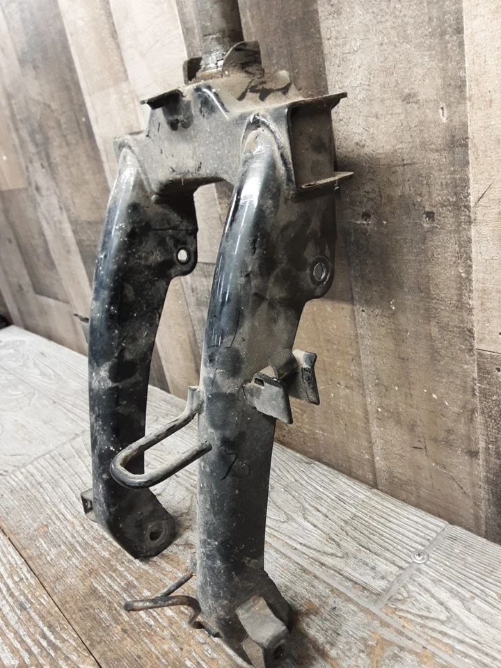 2003 03 02-05 Yamaha Vino YJ50R Front Steering Stem Forks Suspension - Image 4 of 4