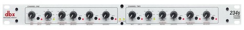 dbx 234s Stereo 2-Wege, Mono 4-Wege Frequenzweiche