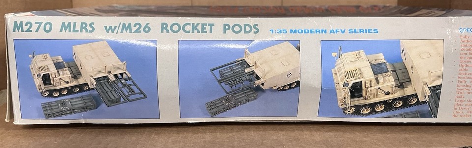 DML 1/35 M270 MLRS w/ M26 Rocket Pods New And All Parts Sealed | eBay