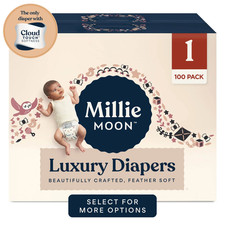 Luxury Diapers, Size 1, 100 Count Select for More Options 