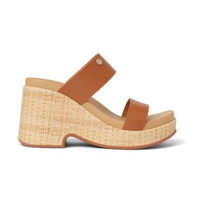 Reef Sunset Ibiza Womens Comfort Sandals Black/Raffia - 9 Medium
