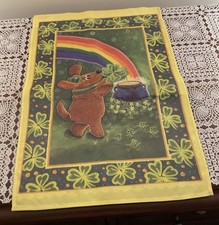 Evergreen Enterprises St Patricks Day Dog Decorative Nylon Garden Flag 12 x 18