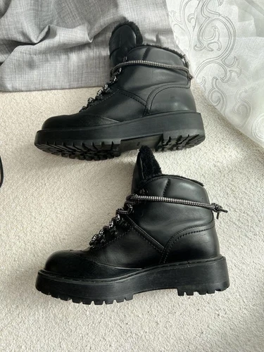 Bottes hautes PRADA 38 bottes de combat #PGH5DK