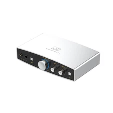 EH1 Compact Desktop DAC & Headphone Amplifier (Silver)