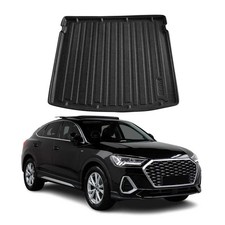 Kofferraumwanne Laderaumwanne für Audi Q3 Sportback 2019-2025 Gummi TPE Schwarz