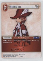 Final Fantasy TCG Opus I Red Mage 1-003C Common