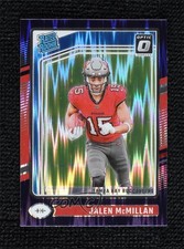 2024 Panini Donruss Optic Rated Rookie Purple Shock Prizm Jalen McMillan 0ps8