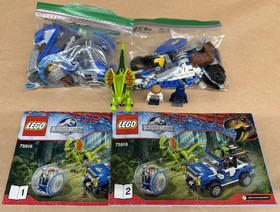 LEGO Jurassic World 75916 Dilophosaurus Ambush 2 Minifigures 248 Pieces No Box
