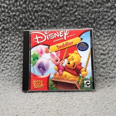 Disney's Winnie the Pooh Toddler PC CD-ROM Learning Video Game Kids