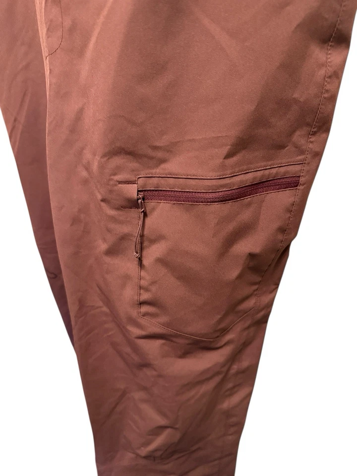 Pantalones FLYLOW Kimberly Baberos Snowboard/Esquí/Invierno Para Mujer Talla Mediana Malva Foto 4 de 4