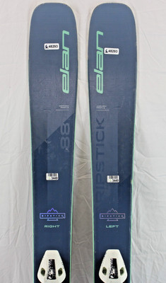 22-23 Elan Ripstick 88 Used Womens Ski 154cm #648293