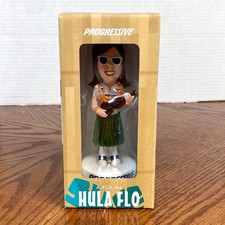 PROGRESSIVE ~ HULA FLO Hawaiian Wobbler 5" Promotional Insurance Ukulele ~ NEW