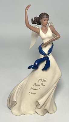 Angels Of Praise ''I Will Praise You With A Dance'' Hamilton Collection Figurine