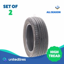 Set of (2) Used 225/60R18 Yokohama YK-CTX 100H - 8.5/32