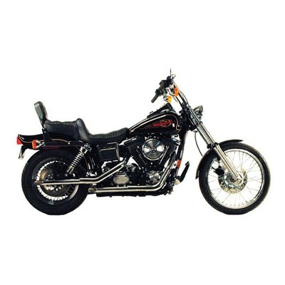 Paughco, Drag Pipes (40''). Chrome, 91-05 Dyna (NU)