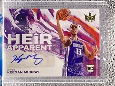 Keegan Murray Auto /199 2022-23 Panini Court Kings Basketball Heir Apparent 