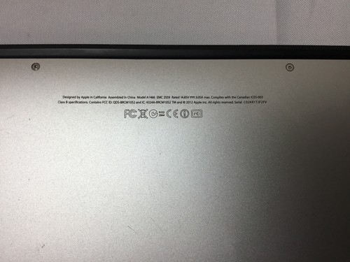 Apple MacBook Air (M2012) "Core i5" 13.3" 1.7 GHz 4 GB 512 GB SSD Grado C - Imagen 7 de 7