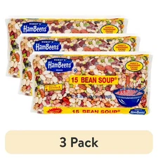 15 Bean Soup Mix Seasoning High Fiber low Fat gluten Free Protein Packed Meal US