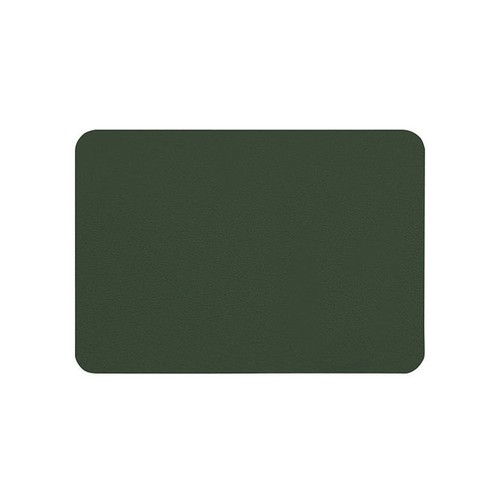 Simple Solid Color PU Leather Mouse Mat Anti-slip Waterproof 25*21cm Mouse Pad - Afbeelding 9 van 19