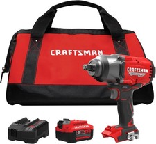Craftsman V20 Rp Impact Wrench Cordless Brushless High Torque 12 Inch 4ah