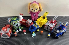 PAW PATROL TOY BUNDLE 13 Total Items Dolls Vehicles Action Figures