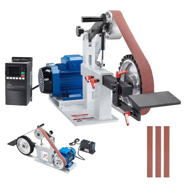 SVOPES Belt Grinder Sander Brushless Variable Speed Belt San