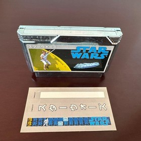 Star Wars Nintendo Famicom FC Namco Japan Import Rare CIB Complete Edition