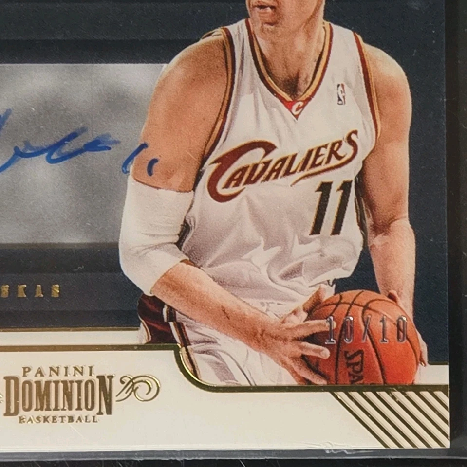 2018-19 Panini Dominion Main Exhibit Legends #ML-ZIG Zydrunas Ilgauskas/10 Foto 2 de 3