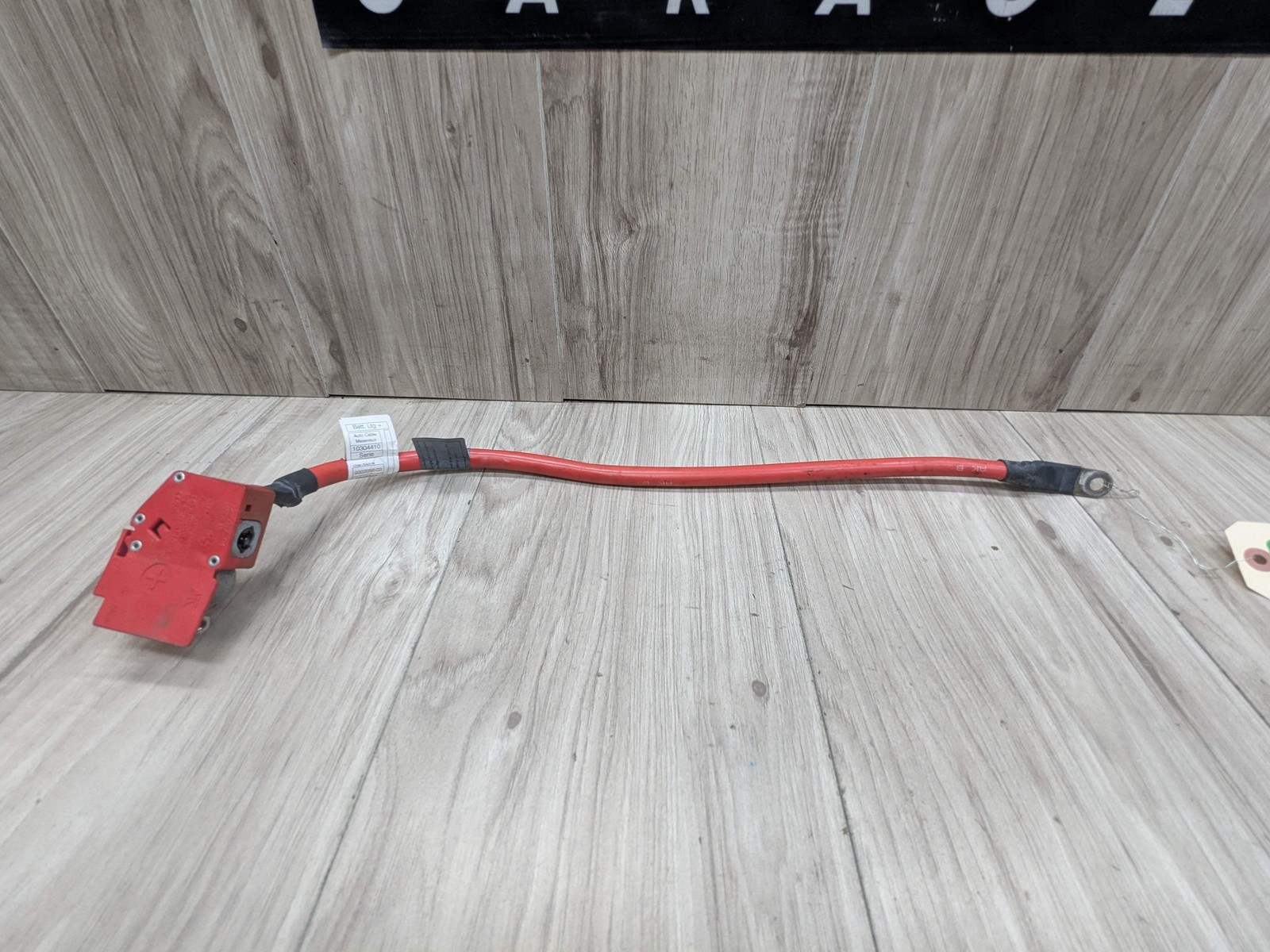 OEM BMW F15 F16 F85 F86 X5 X6 X5M Positive Plus Battery Pole Terminal Red Cable